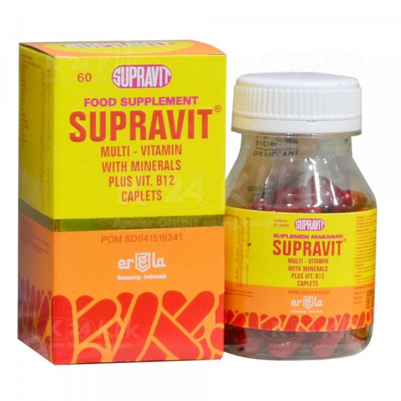 Supravit botol isi 60 caplet