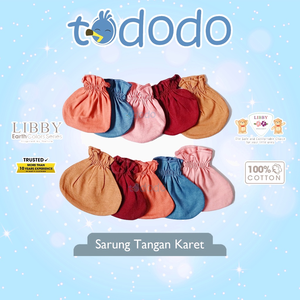 Libby Earth Series Set Sarung Tangan Kaki Bayi (1pcs/pack)