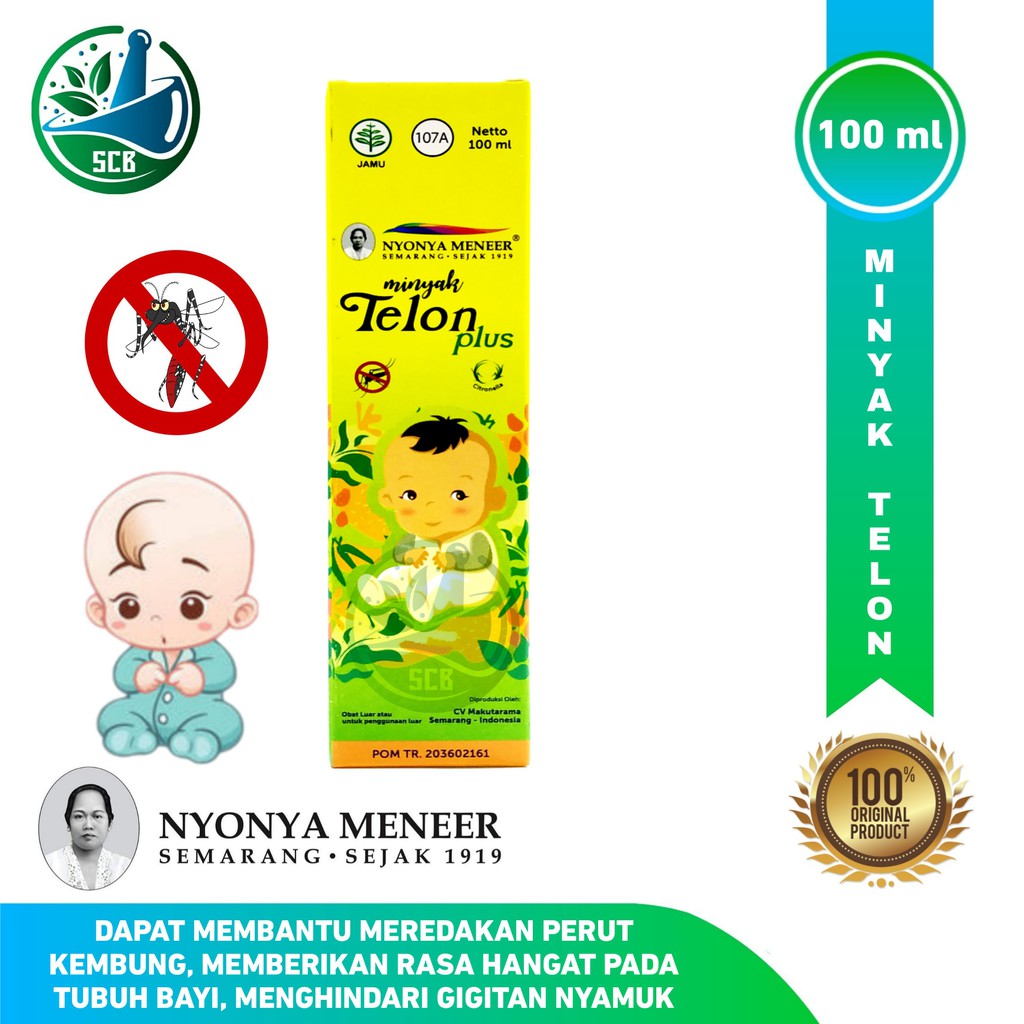Nyonya Meneer Minyak Telon PLUS 100ml