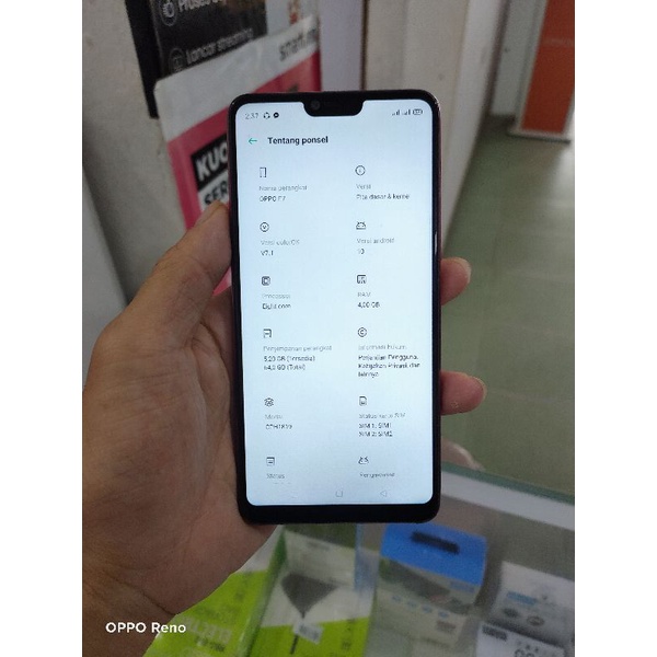 oppo f7 bekas normal oppo f7 second oppo f7 bekas normalan