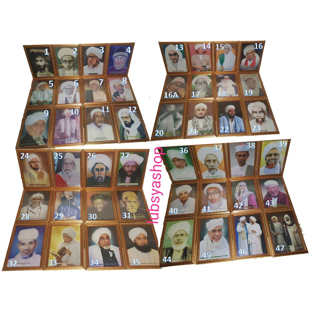 FOTO HABAIB & ULAMA plus BINGKAI