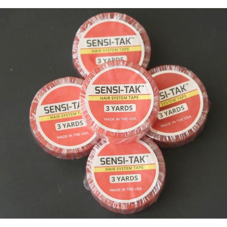 

[Rambut] isolasi adhesive double tape toupee lem wig SENSI TAK ROLL 3 yards