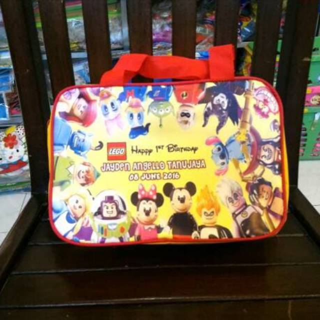 

Tas Ultah Anak Custom design Tenteng kitab Horisontal