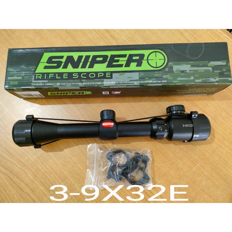 Telescope teleskop riflescope Sniper 3-9X32E
