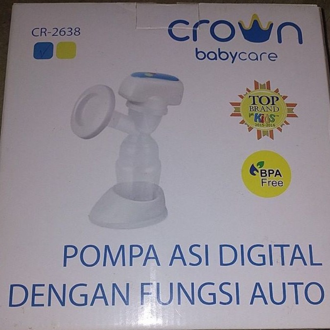 pompa asi elektrik crown breastpump electric preloved