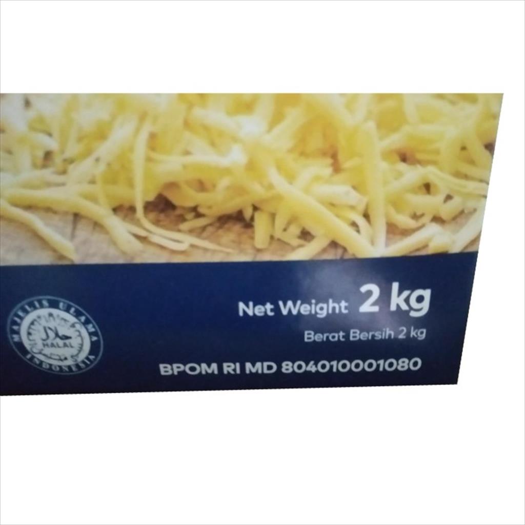 Anchor Cheddar Cheese / Keju Cheddar Anchor 2 KG HALAL