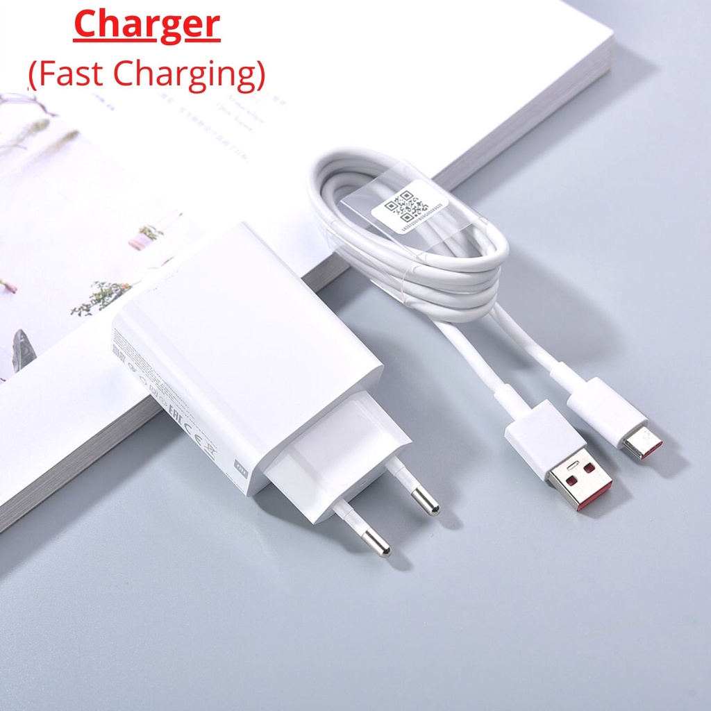 Charger Mi Type C Fast Charging - Mi 10C 10 9 9T 8 8A / Mi Note 10 10S 10 Pro 9 9 Pro 8 Pro / Poco M5 M3 C40