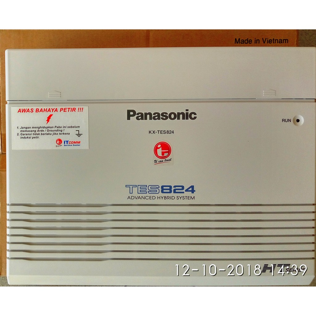 PABX Panasonic KXTES824 Garansi 1 bulan Free Telepon Panasonic KXT7730 Bekas Display