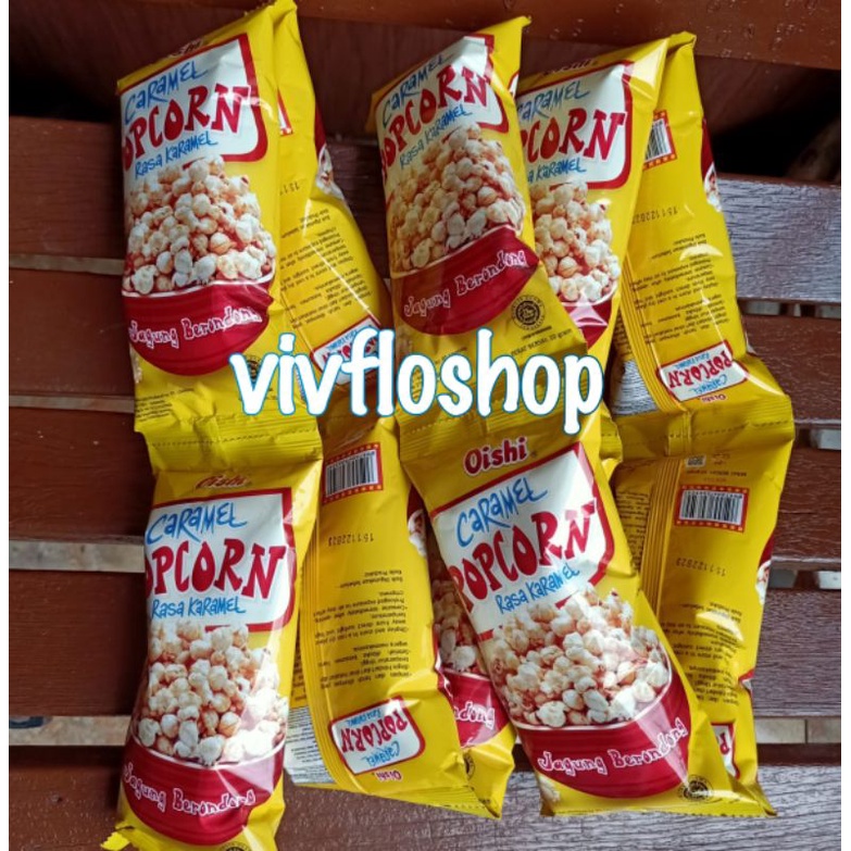 

Oishi PopCorn / Pop Corn Oishi Kemasan Mini (10 x 20 gram)