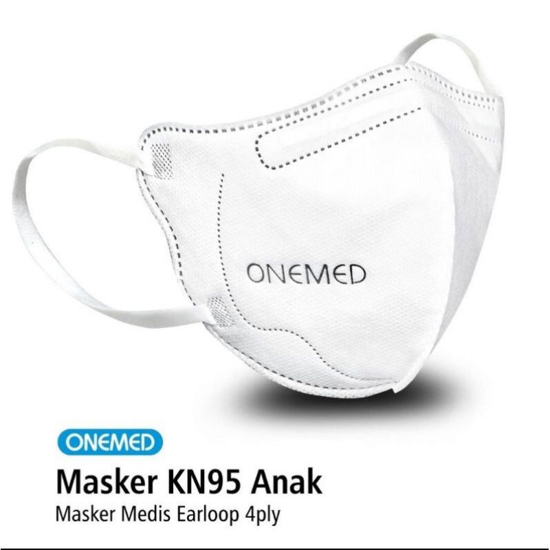 Masker Medis Anak KN 95 one med eceran