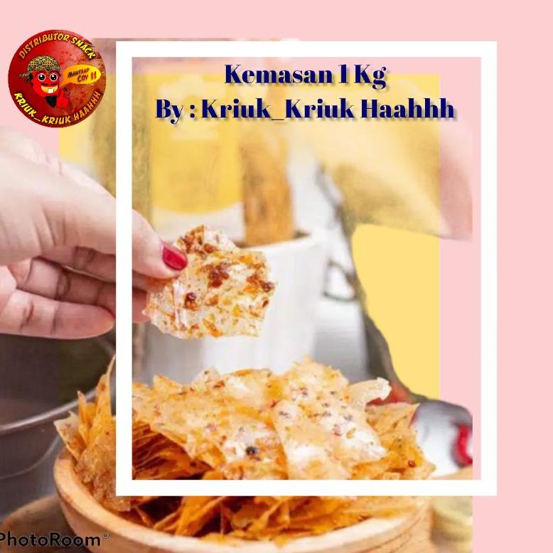 

8.8 Keripik kaca kiloan / Keripik kaca pedas daun jeruk 1kg / kripik kaca kiloan / kripik kaca 1kg .,.,