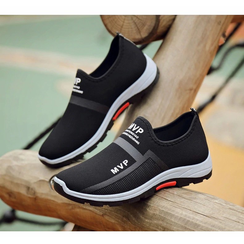MVP Sepatu Sneakers Slop Import Olahraga - Pria