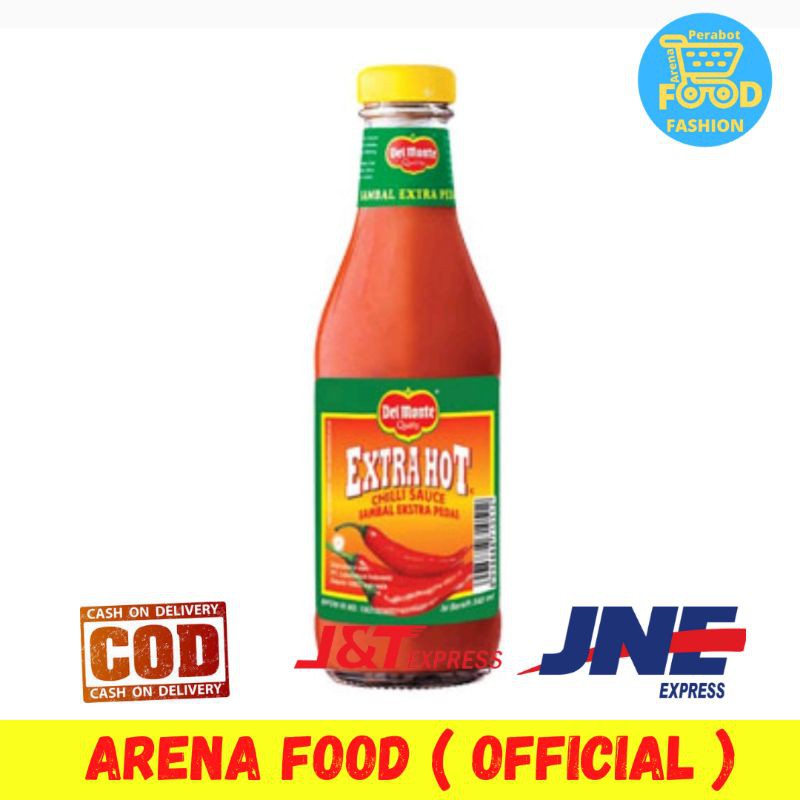 

[✓COD] DELMONTE SAMBAL EXTRA HOT 340 ML ( FOOD )
