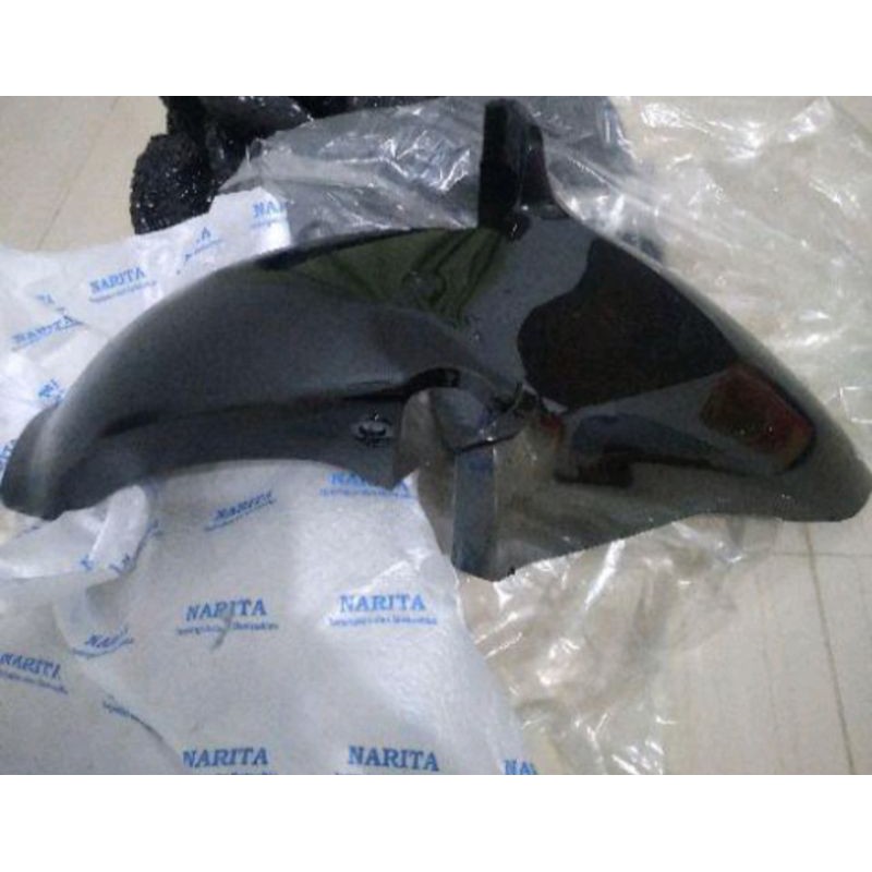 SPAKBOR DEPAN MEGAPRO 2011 MONOSHOCK HITAM