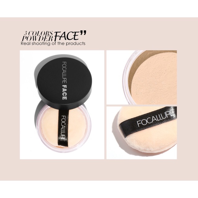 Focallure Loose Powder BEDAK TABUR FOCALLURE Awet
