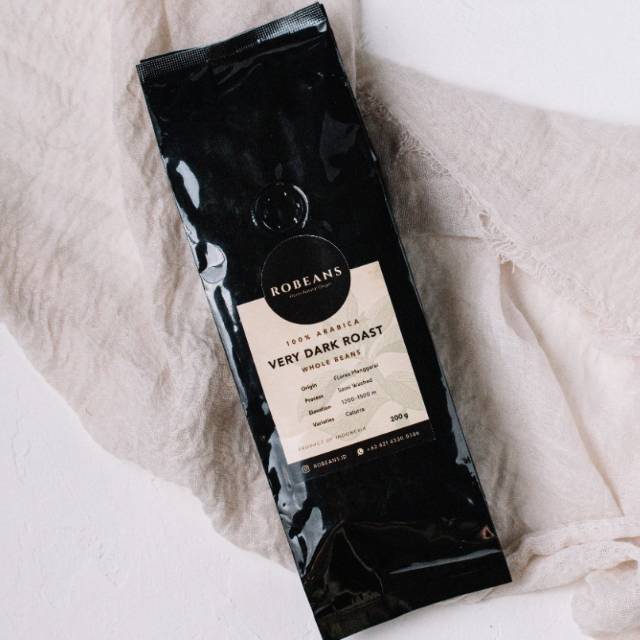 

Kopi Arabika Flores Manggarai Very Dark Roast | semi washed 200g | Robeans