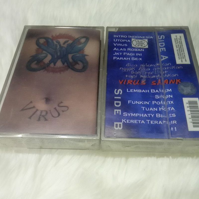 Kaset Pita Original Slank Album 10 / Virus