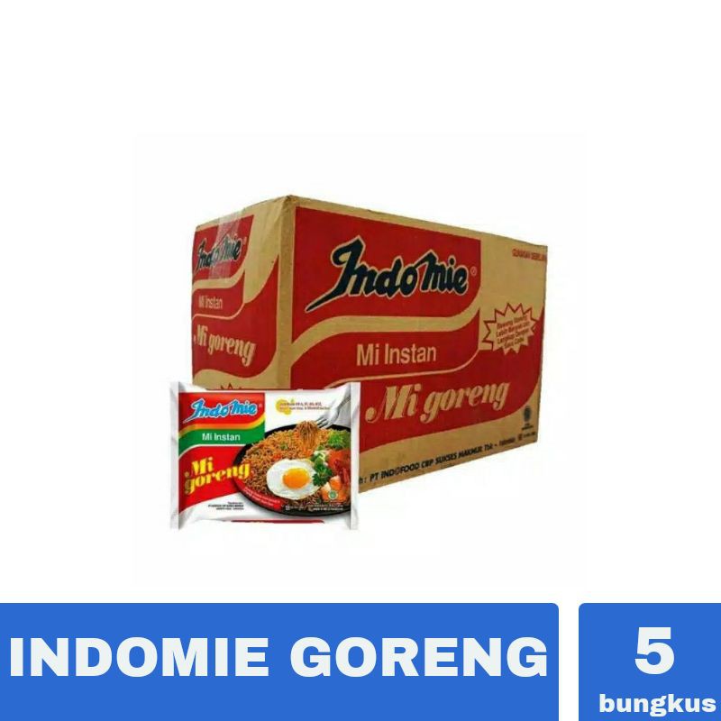 

Indomie Goreng Isi 5