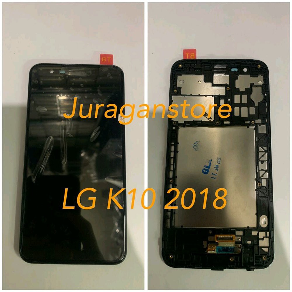 LCD TOUCHSCREEN LG K10 2018 FRAME COMPLETE ORIGINAL