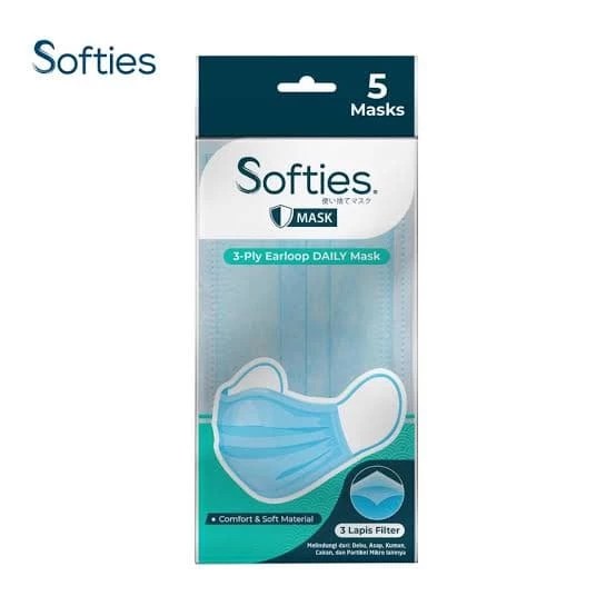 SOFTIES Daily Mask (Isi 5)