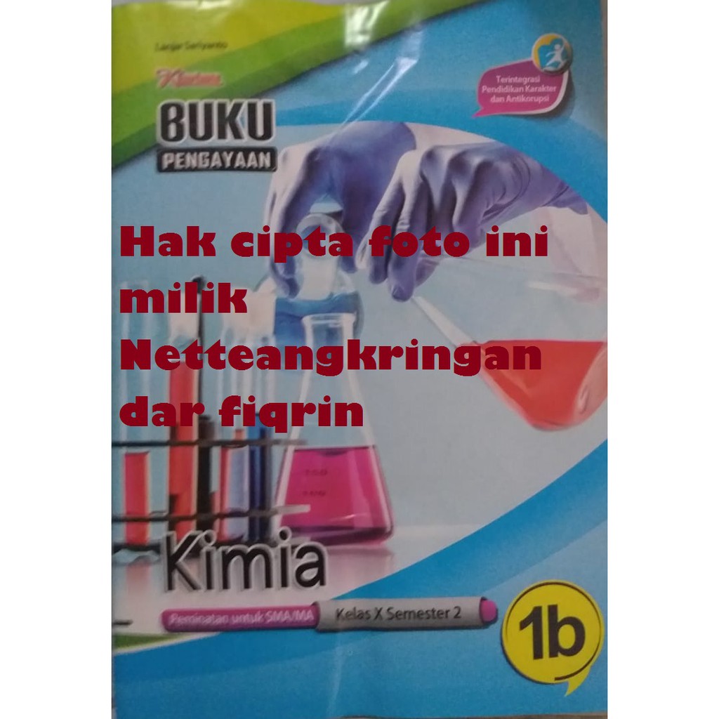 LKS Kimia kelas 10 11 X XI SMA / MA semester 2 K13 Kharisma Revisi 2018 baru