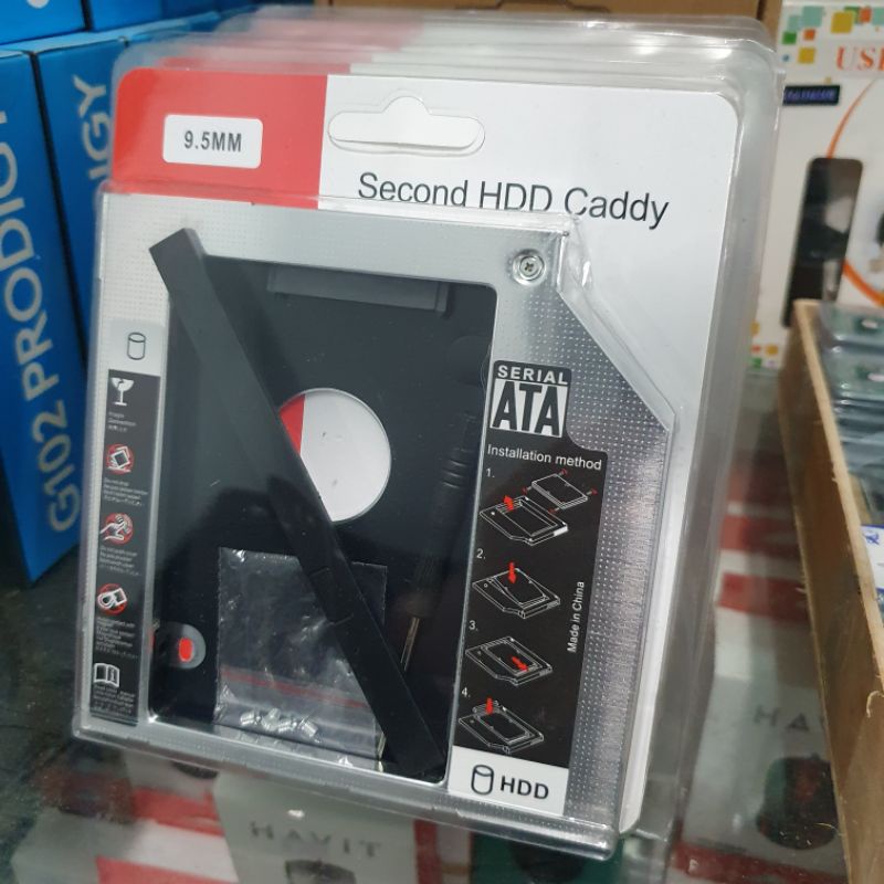 HDD Caddy 9.5 MM serial ata