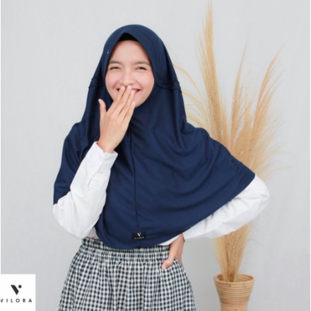〽️COD〽️ NEW WARNA KERUDUNG JILBAB SEKOLAH VILORA - JILBAB SEKOLAH ORIGINAL VILORA.ID SD SMP SMA - SI