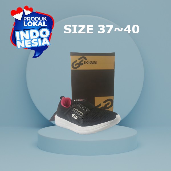 TATSUKO IKIGAI SHOES SIZE 37-40 SEPATU SNEAKERS CEWEK WANITA DEWASA ORIGINAL BRAND LOKAL MURAH BERKU