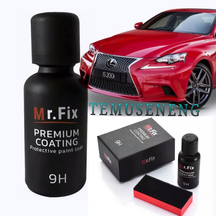 100% Original 30Ml Cairan Pelindung Cat Mobil Mr Fix 9H Nano Wax Glosy