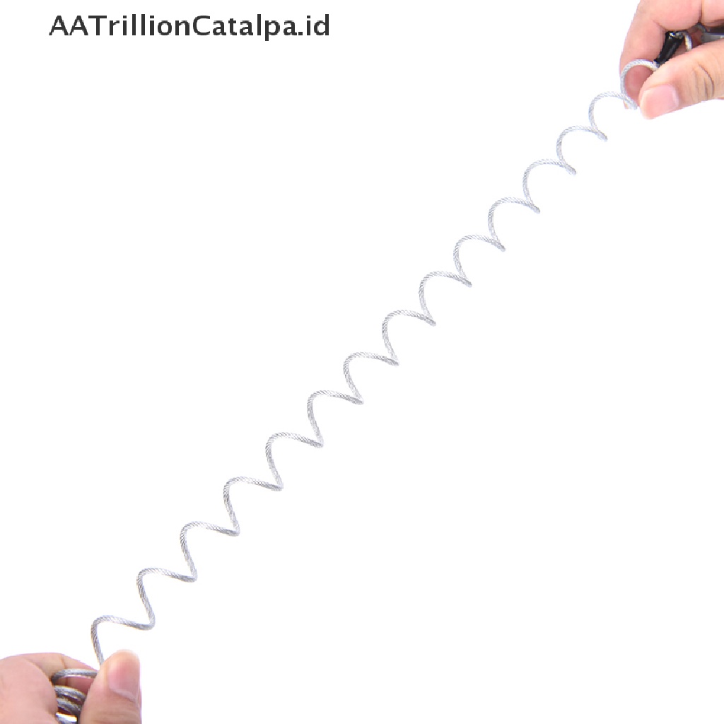 Aatrillioncatalpa Kunci Sepeda Model Kabel Dengan Password Digital Anti Maling