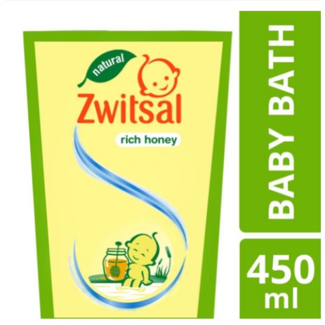 Zwitsal Baby Bath Hair And Body Natural Aloe Vera 450 Ml dan 600ml - Sabun Bayi Reffil, Baby Natural, sabun dan shampo