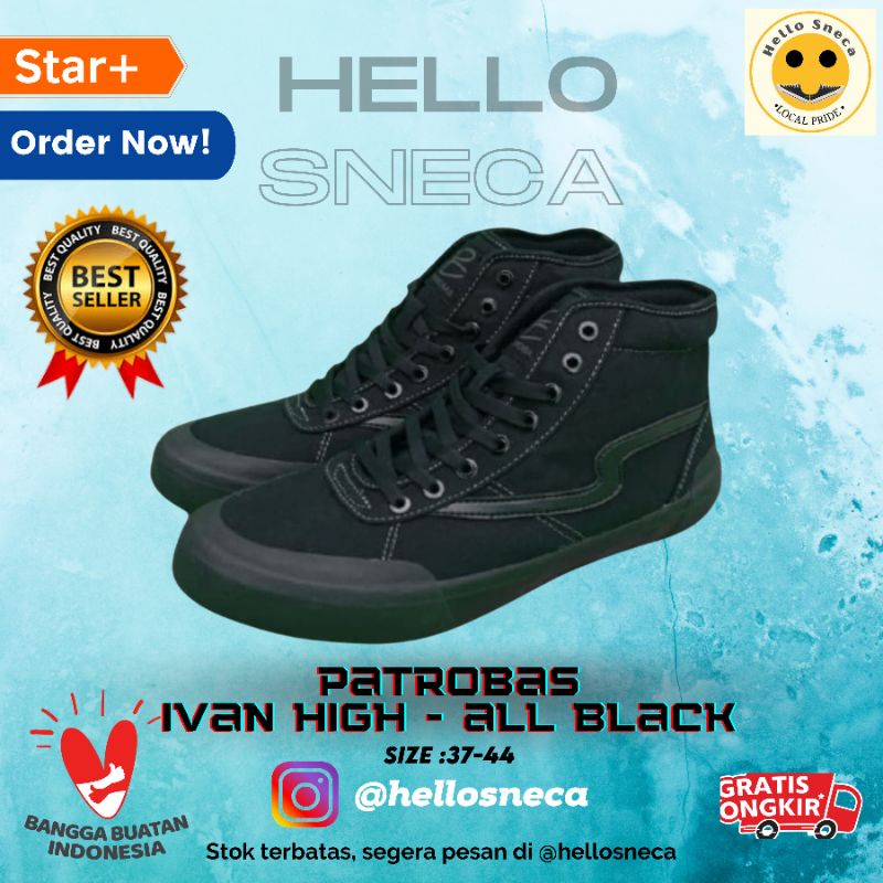 Patrobas Ivan High All-Black | Patrobas Original