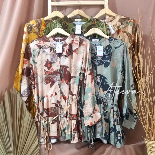 Tunik rayon twill import