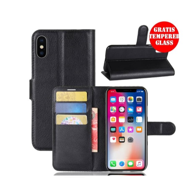 Casing Dompet Samsung A30/M20/ S10/S10E Kulit PU Flip Case WEIKA