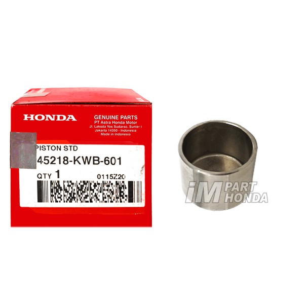 45218-KWB-601 Piston Kaliper Beat Scoopy Spacy Vario 110 125 150 Blade Revo 110 Sonic Supra 150 GTR 