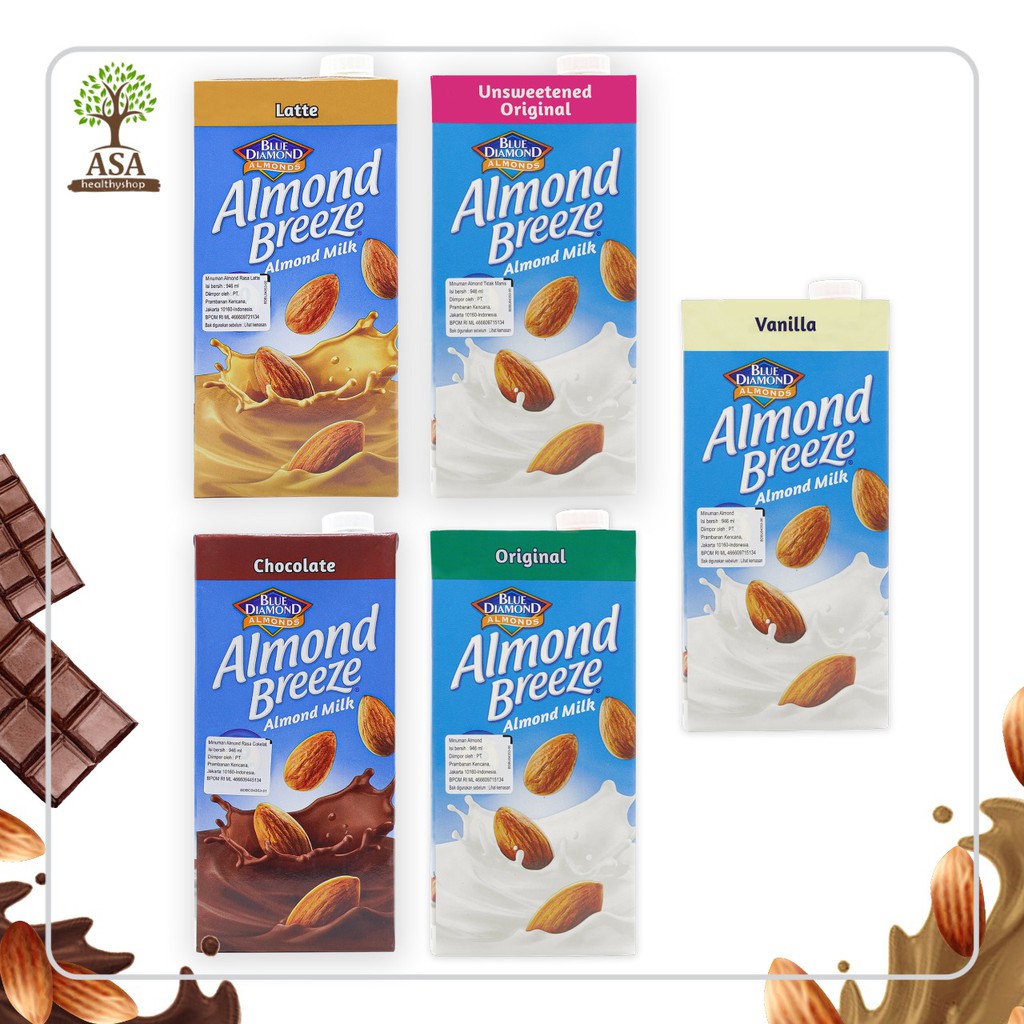 Blue Diamond Almond Breeze Almond Milk 946ml