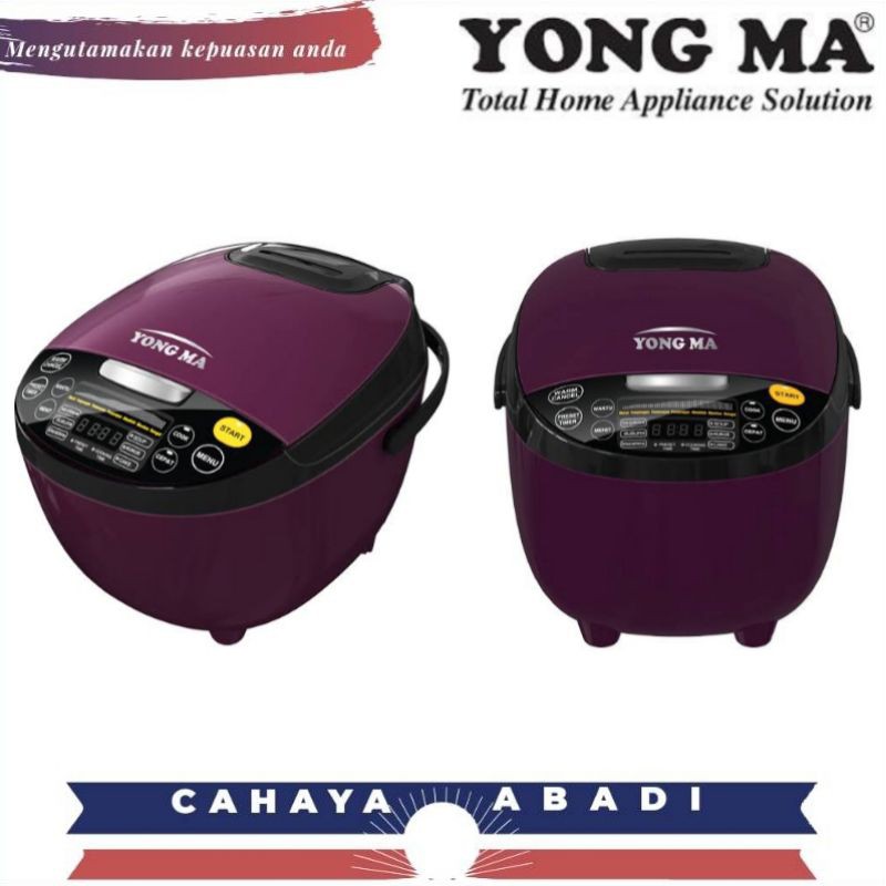 DIGITAL RICE COOKER YONG MA YMC 211 / SMC 2117 MAGIC COM [ 2 LITER / ECO CERAMIC ] 100% ORIGINAL