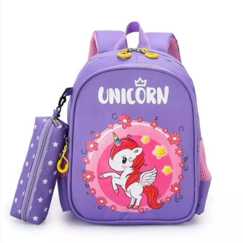 Tas Ransel Anak UNICORN Tas TK PAUD SD Tas Terbaru Bisa (COD)