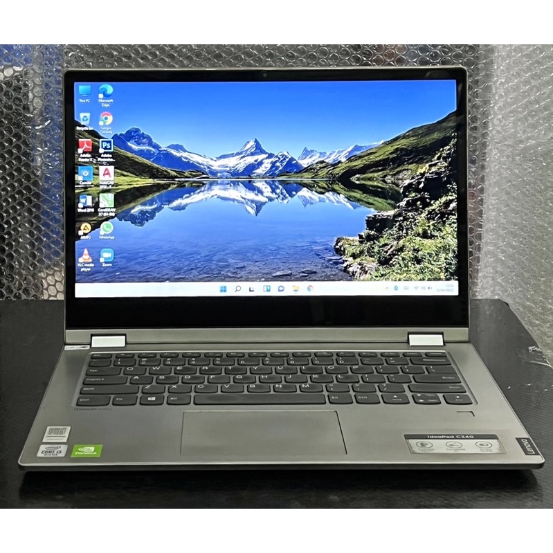 Laptop Lenovo Ideapad C340 Core i3-10110U SSD NVIDIA MX230 2GB-64bit Layar 14inch Touchscreen Second