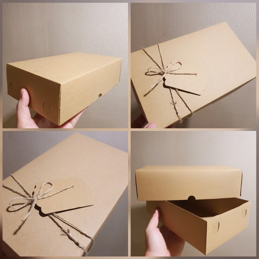 

dus toples kue kering box bolu loyang kue lapis kotak packaging uk 25x15x7 cm ( per 12 pcs )