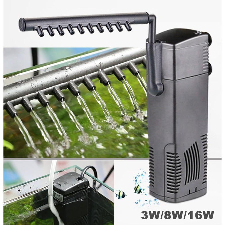 YANG YP1000L YP 1000L Mini Internal Filter mesin pompa Aquarium Aquascape