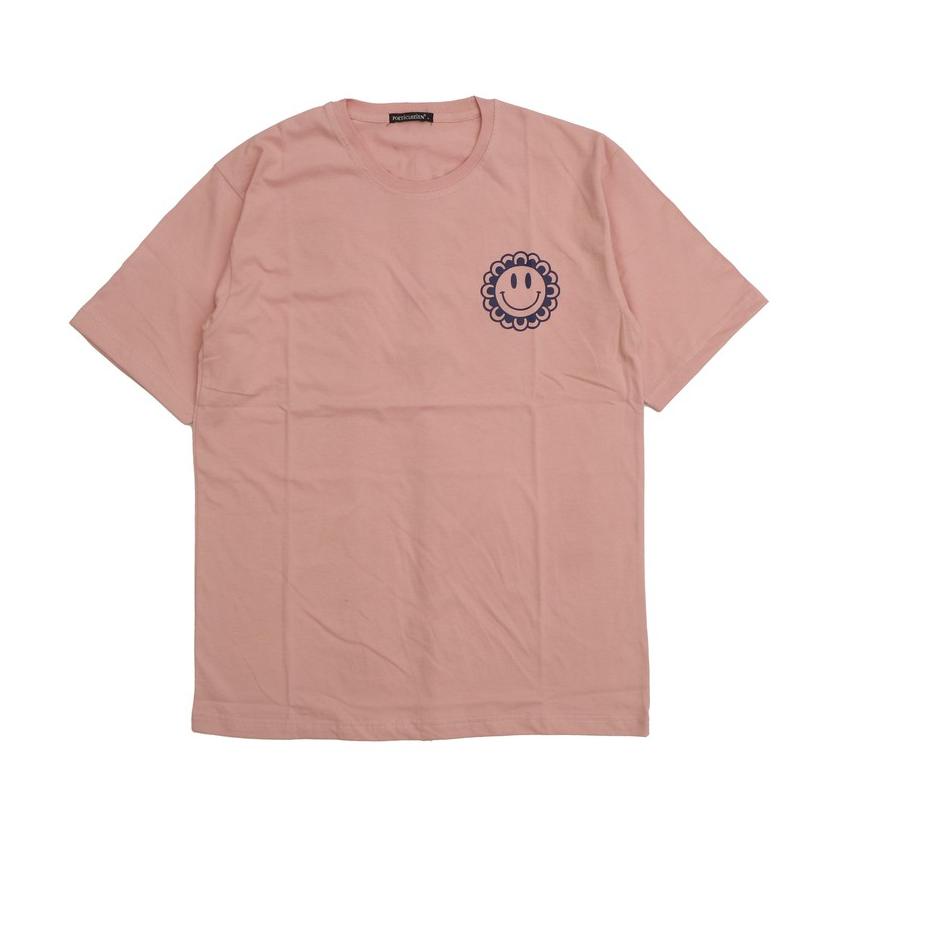 12.12 TERLARIS Poeticluzien Dusty Pink T-Shirt Sunrise terbaik