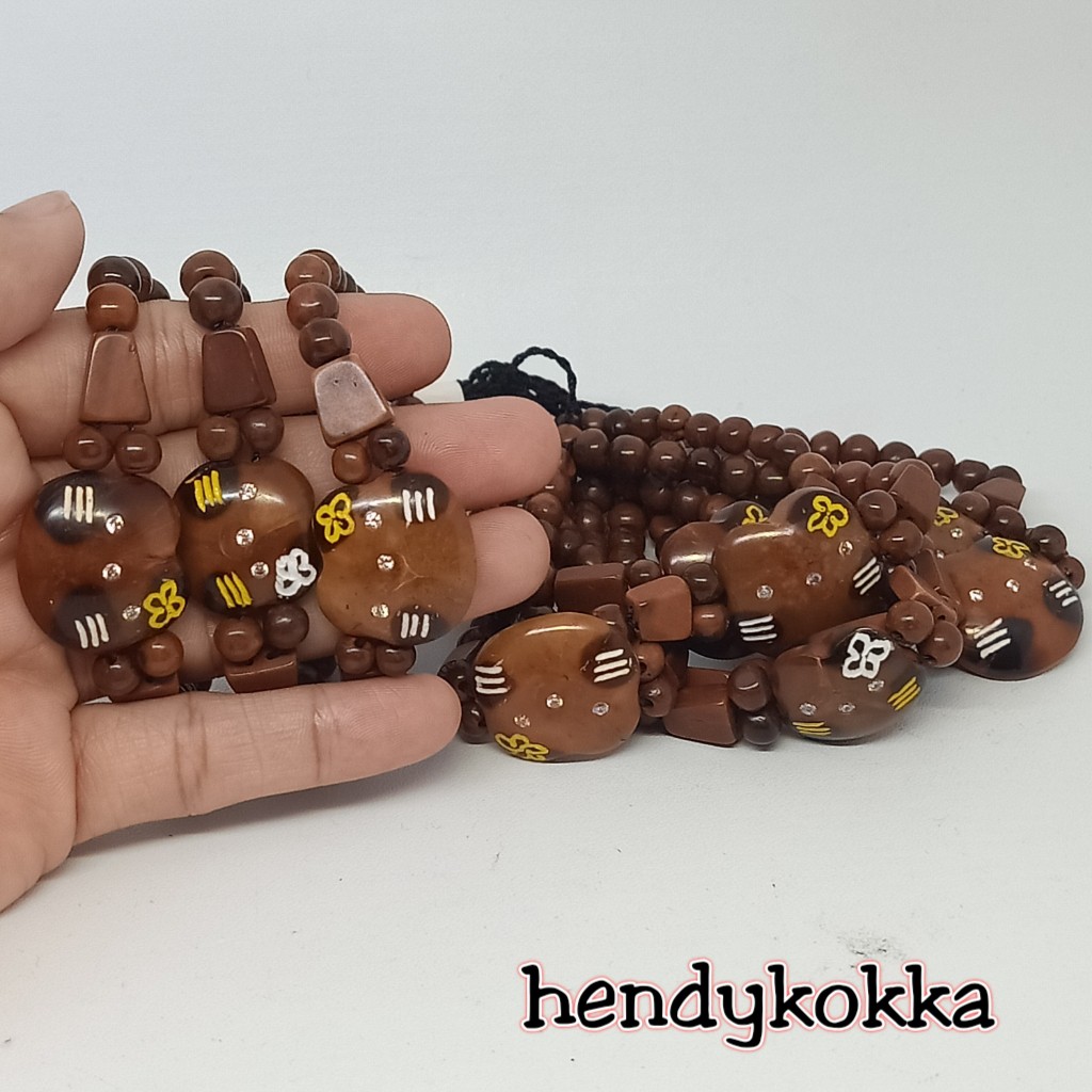 10 gelang kokka kaukah hello kitty coklat