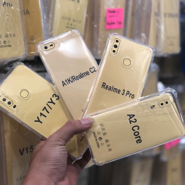 Anti Crak Softcase All type A2core / Y17/ realme 3pro/ Sam A20/ Sam A30/ Sam A50 Case / RealmeC2