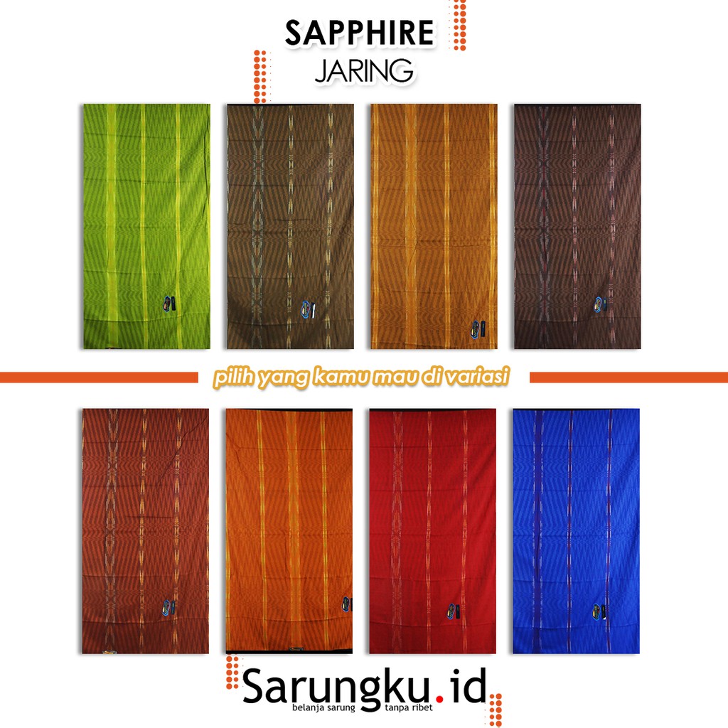 SARUNG SAPPHIRE JARING