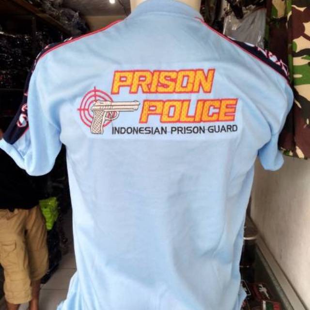 Kaos polsuspas bordir lumayan tebal/baju polsuspas