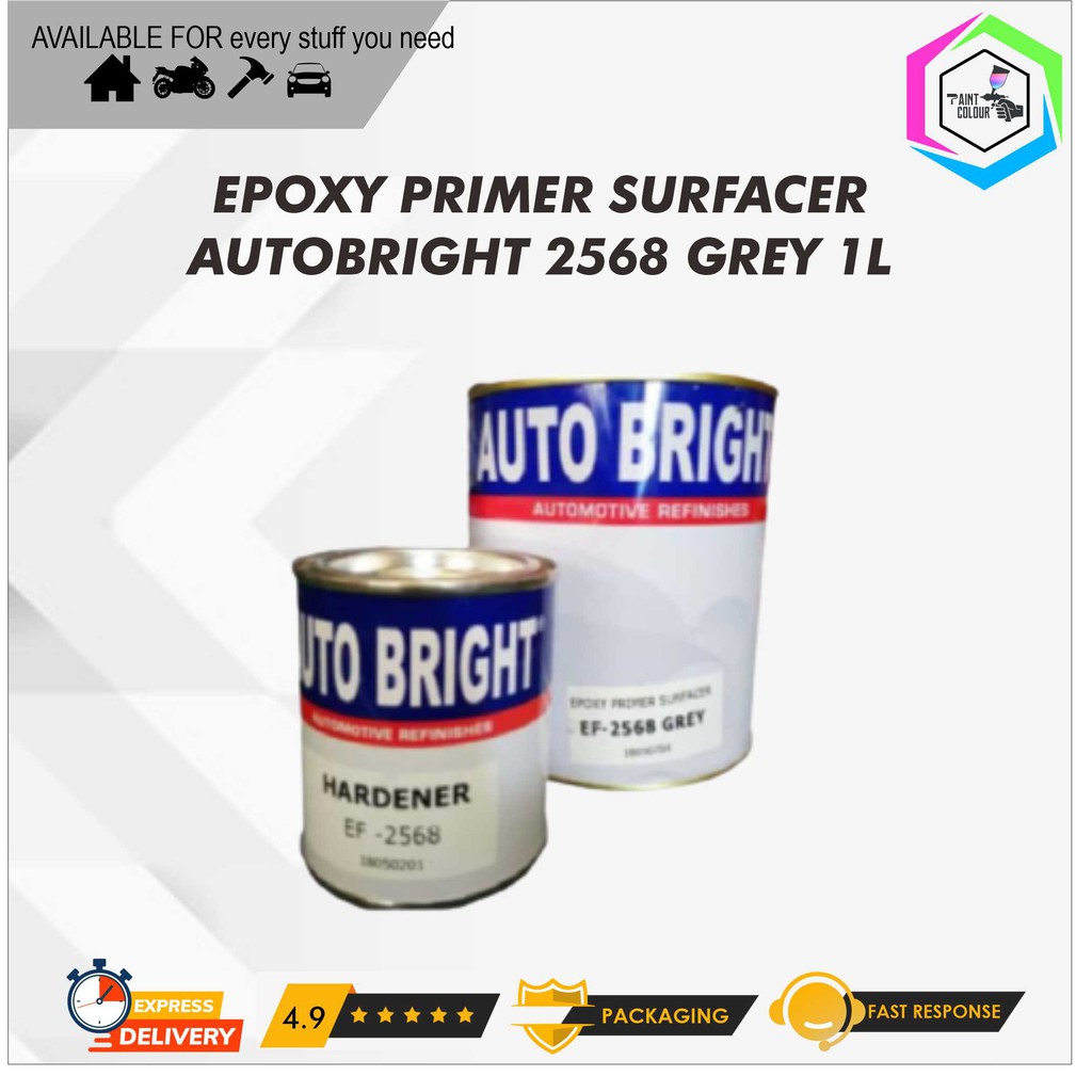 EPOXY AUTOBRIGHT PRIMER SURFACER 2568 GREY / EP - 2568 - GREY