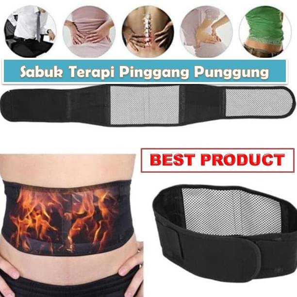 Alat Terapi Sabuk Pemanas Pinggang Sakit Saraf Kejepit