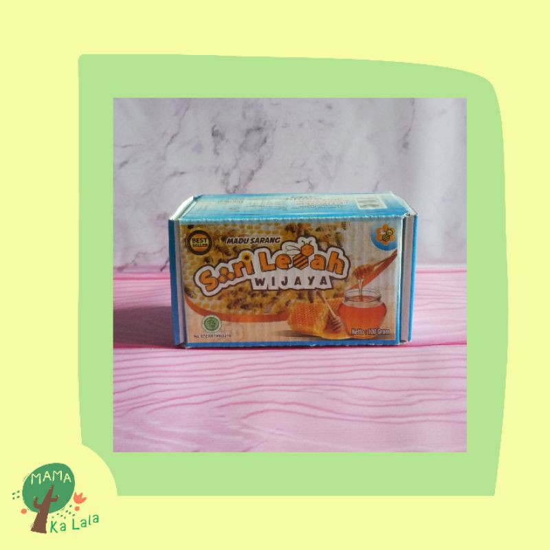 

Madu Sarang 100 gr Sari Lebah Wijaya
