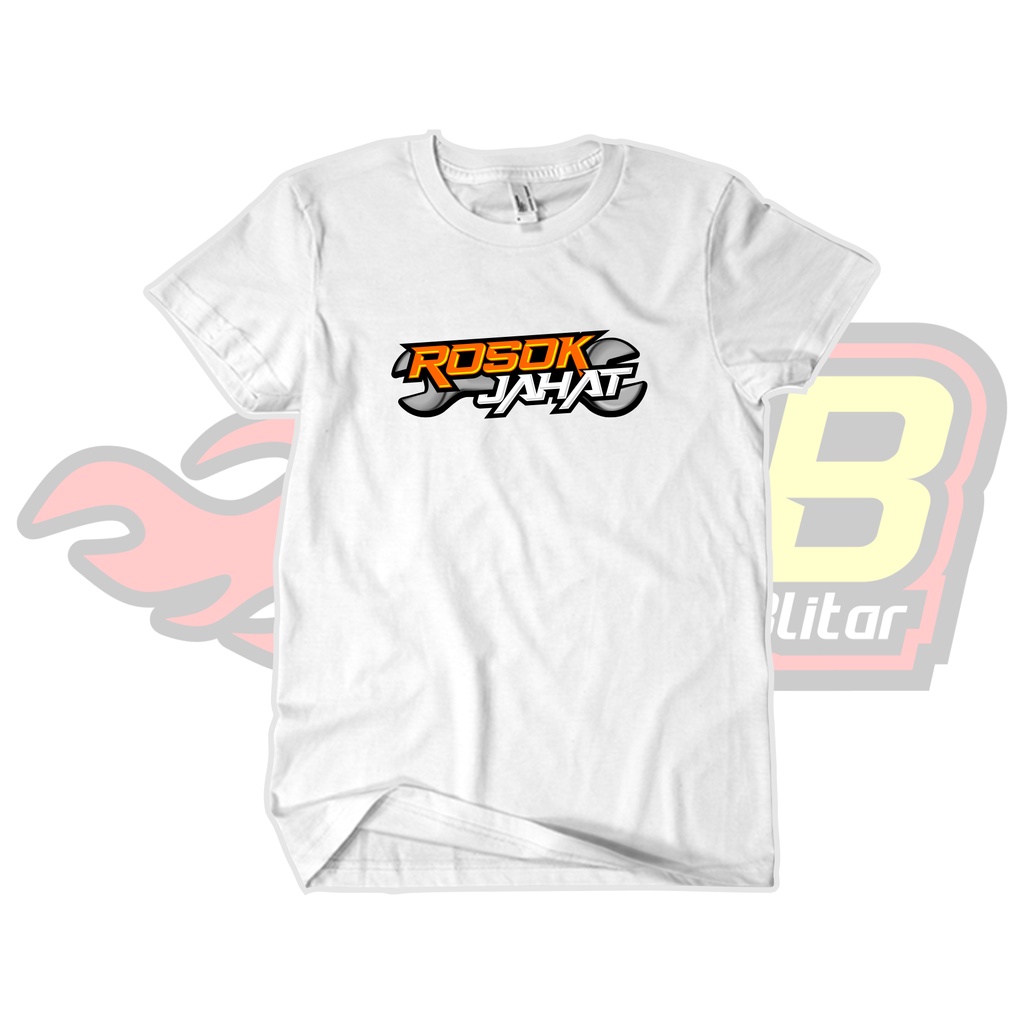 Kaos Rosok Jahat Katun Combed Distro